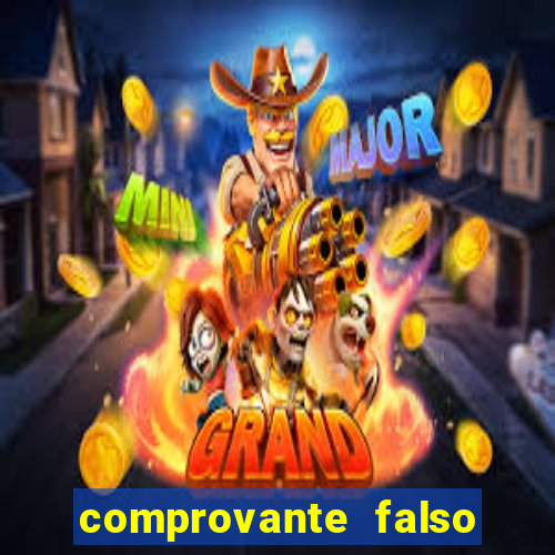 comprovante falso de 50 reais